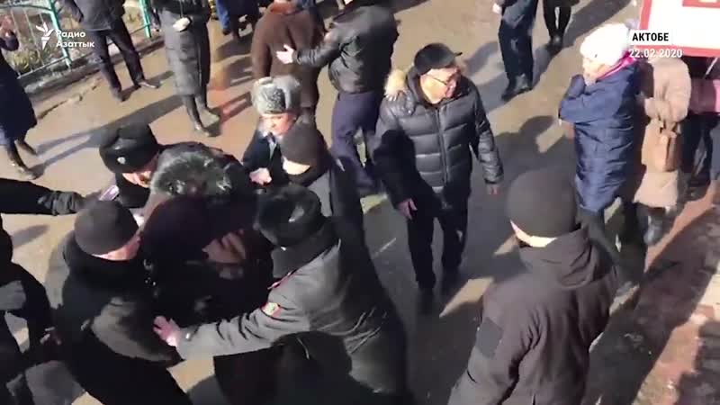 «казахи, что вы стоите» как задерживали в актобе