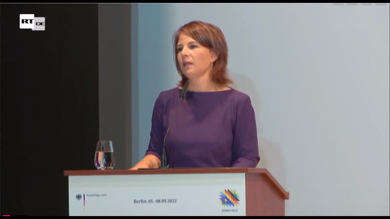 Live annalena baerbock über den zukünftigen umgang mit russland