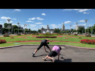 A little capoeira in vdnh