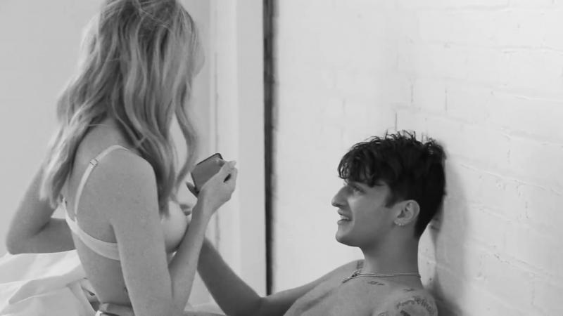 Никола пельтц (nicola peltz) и анвар хадид (anwar hadid) love (февраль 2018) 1080p