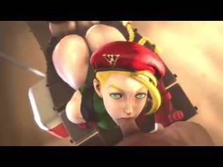 Street fighter cammy white animated