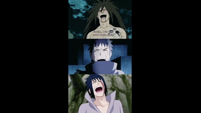 Смех учиха | саске, обито, мадара