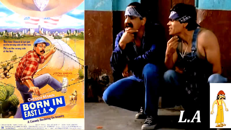 Рожденный в восточном лос анджелесе / born in east l a [ в главных cheech marin / комедия ] рус/9/