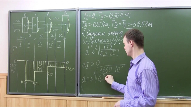 Тех мех видеоурок 5 проектирование вала