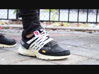 Nike air presto off white with on foot review (c o virgil abloh)