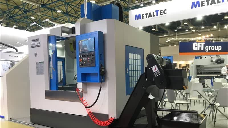 Metaltec top mill 850f видеообзор с выстаи металлобработка 2023