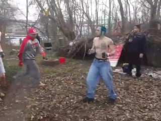 Уличные драки, быстрые нокауты