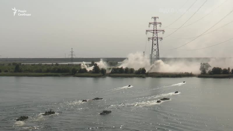 Українські та британські військові провели спільні навчання поблизу окупованого криму