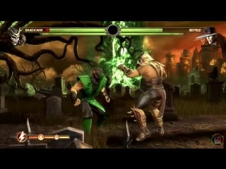 Mortal kombat komplete boss tag ladder shao kahn, goro