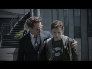 Marvel; tony stark x peter parker