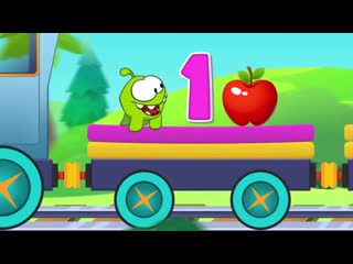 Learn numbers and fruits with om nom