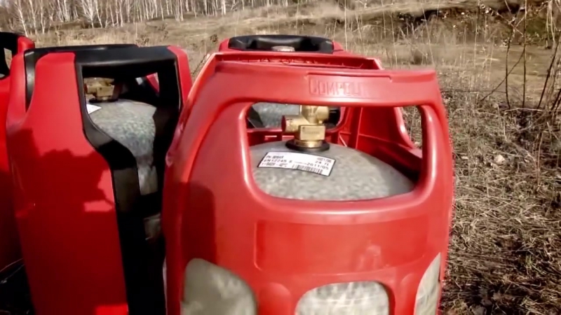 Взрыв газовых баллонов безопасные газовые баллоны