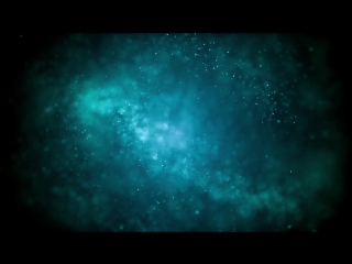 Light illuminating blue glitter particles 4k loop