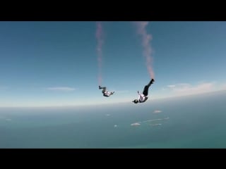 #nikshen incredible freefall skydiving over rio de janeiro