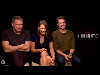 Anna torv ♡ jonathan groff and holt mccallany mindhunter netflix (rotten tomatoes interview)