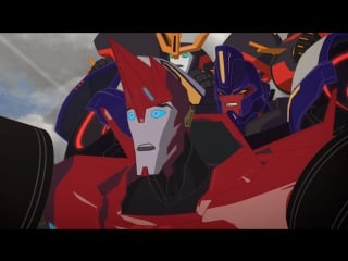 «transformers robots in disguise combiner force» railroad rage (episode 14 full hd)