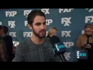 Darrencriss talks about playing andrew cunanan on acsfx at the #tca18