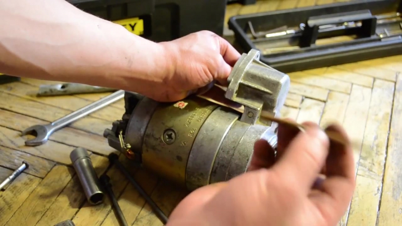 Ремонт стартера для ваз 2101 07 старого образца (без редуктора)