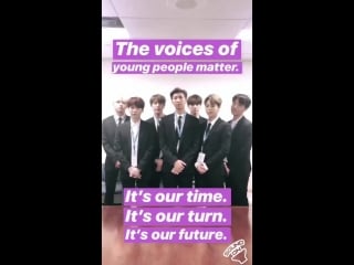 180924 unicef posted on instagram story update with bts youth2030 unga btsxunitednatio (1)