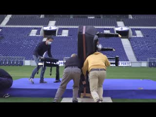 Os bastidores das filmagens do natal azul p1