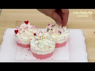 How to make ice cream cupcakes by cakes stepbystep