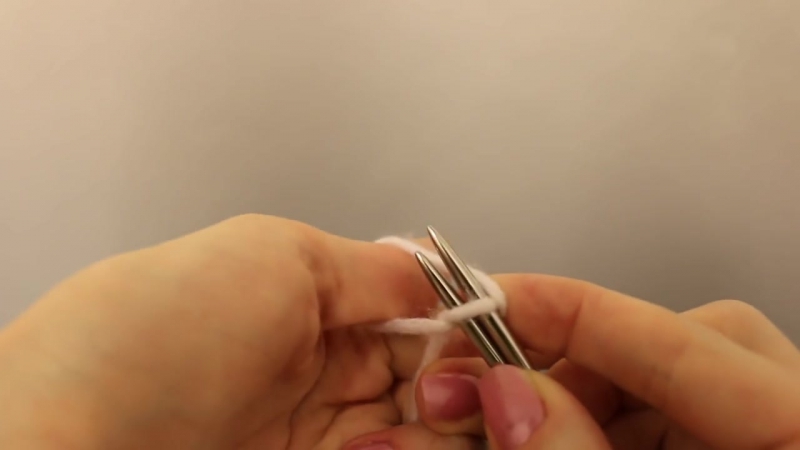 Как набрать петли вязание спицами how can i dial a loop knitting