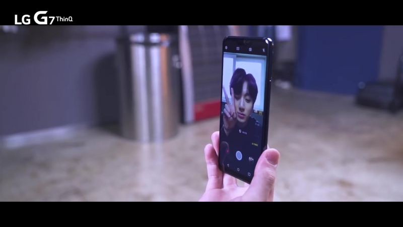 180625 bts behind the scenes @ lg g7 thinq main tvc