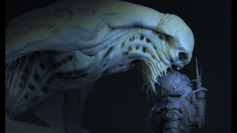 Существо во тьме (2020) creature in the dark