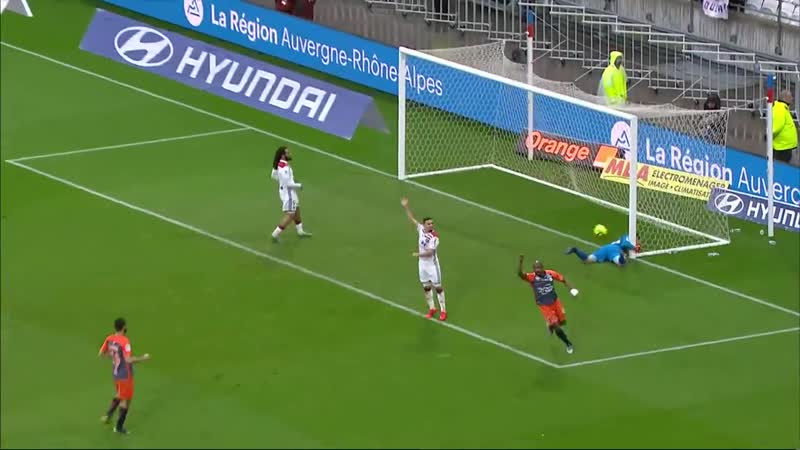 Olympique lyonnais montpellier hérault sc ( 3 2 ) résumé (ol mhsc) 2018 19