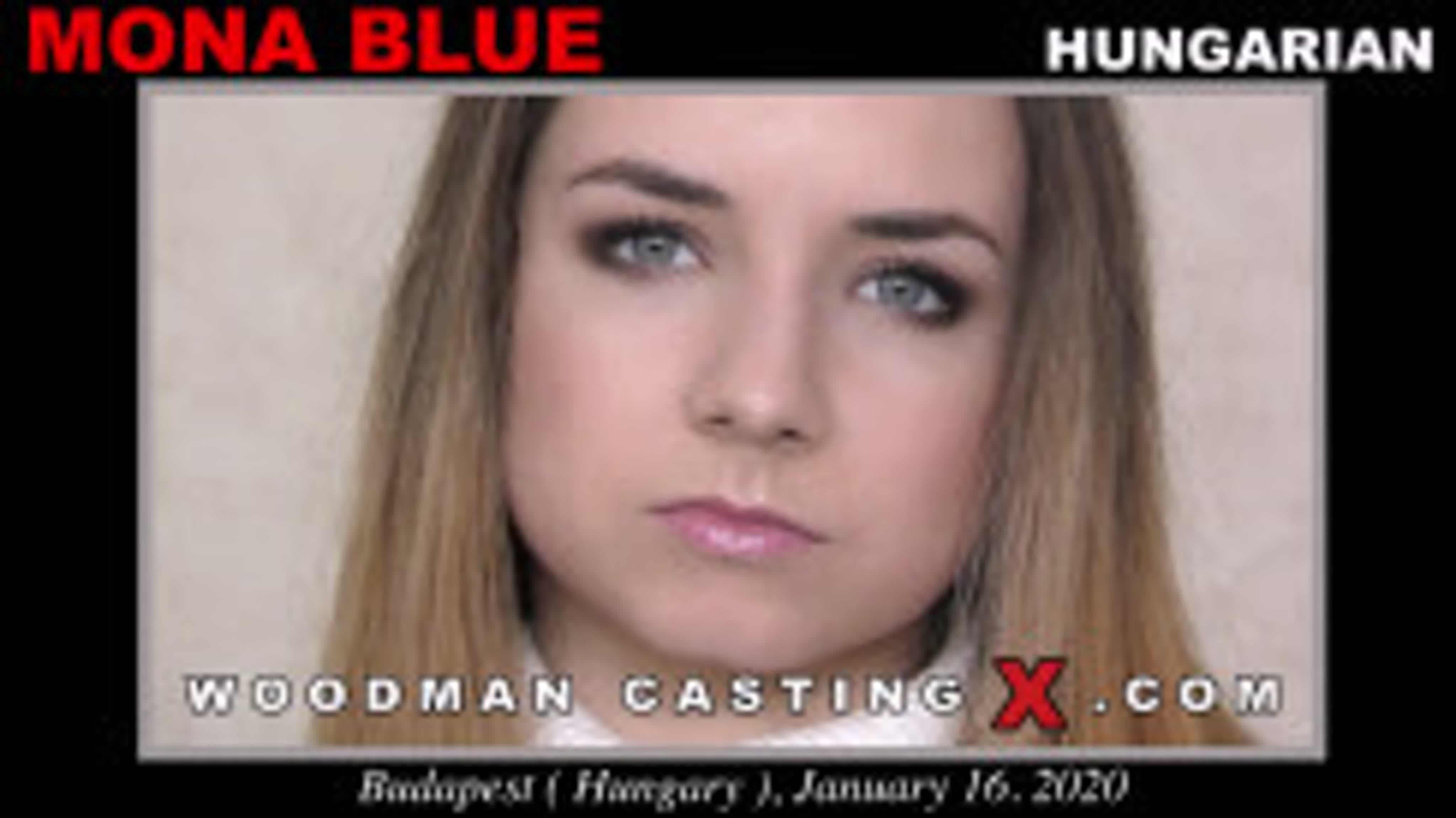 Woodmancastingx mona blue