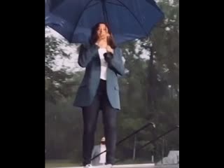 Rain on me kamala harris