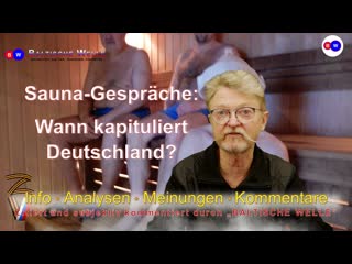 Gespräche in der sauna wann kapituliert deutschland?