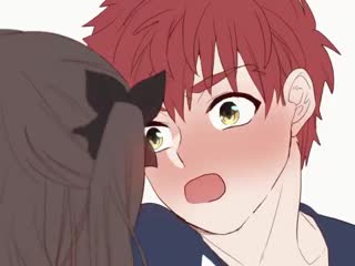 Toosaka rin and emiya shirou