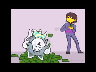 Undertale temmie get money for colege(better)