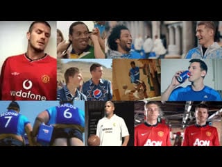 Рекламные ролики "пепси" с футбольными звёздами