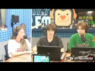 That one time when johnny and chungha howdy yalled in nct night night