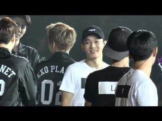 [fancam] 160305 exoluxion in dalian ending ment