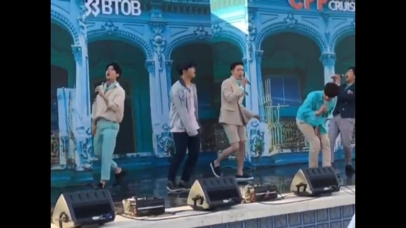 [fancam] 20 04 2018 btob movie @ cpp cruise day 2