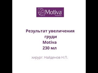 Результат с низким профилем motiva