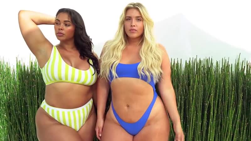 Tabria majors and stephanie viada fashion nova curve outtake