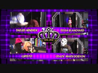 Tessa blanchard mary dobson vs lufisto vs taeler hendrix queens of combat 9