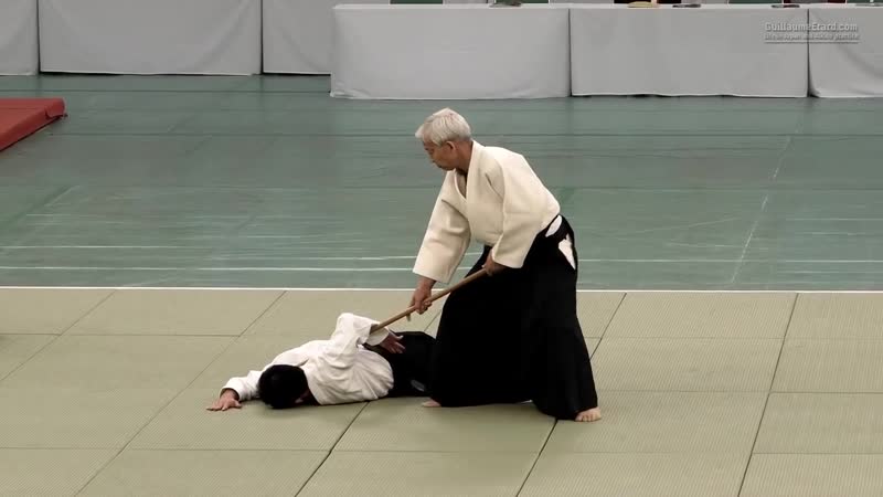 Ueshiba moriteru doshu 57thall japan aikido demonstration 2019