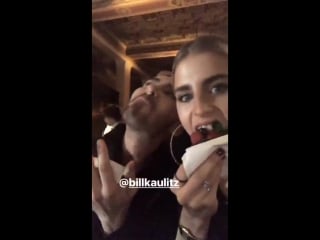 Caroline daur instagram stories (18 10 2017)