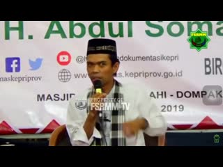 Ustadz abdull somad haze