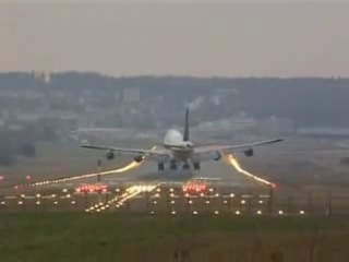 Crosswind landing