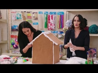 The bella twins busy philipps make gingerbread houses michaels