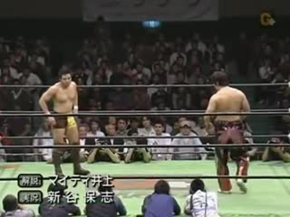 Naomichi marufuji (c) vs kenta (noah autumn navigation '06 day 15)