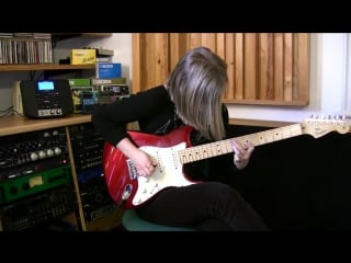 Jess lewis wonderful slippery thing 'live in the studio' (guthrie govan) | jamtrackcentral com