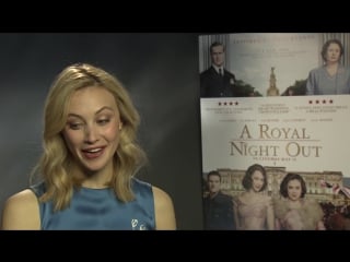 A royal night out sarah gadon and rupert everett interview