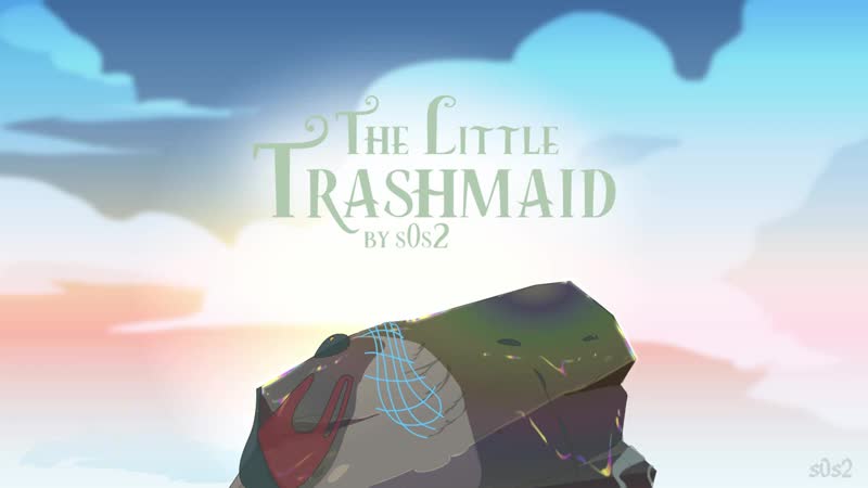 Тизер вебкомикса "маленькая мусорная русалочка"